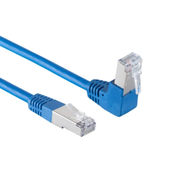 IRENIS CAT6 S/FTP Dirsek Kablo  2 Metre Kırmızı - Resim 3