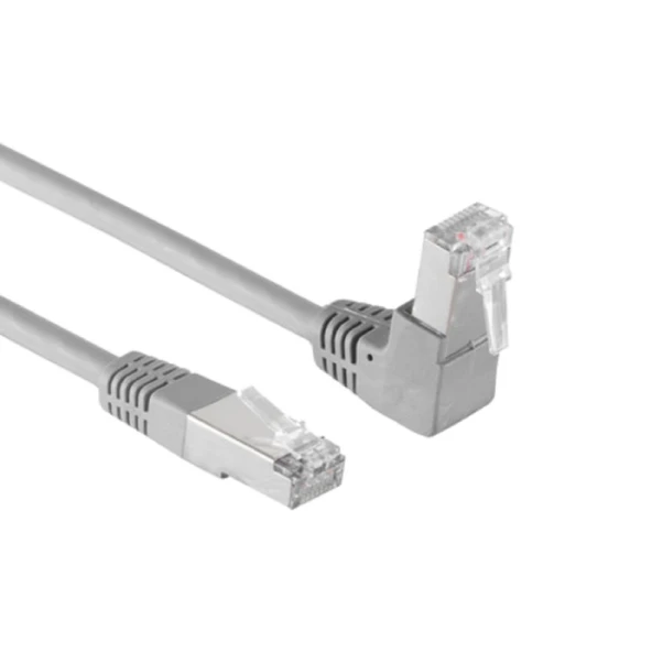 IRENIS CAT6 S/FTP Dirsek Kablo  2 Metre Kırmızı - Resim 2