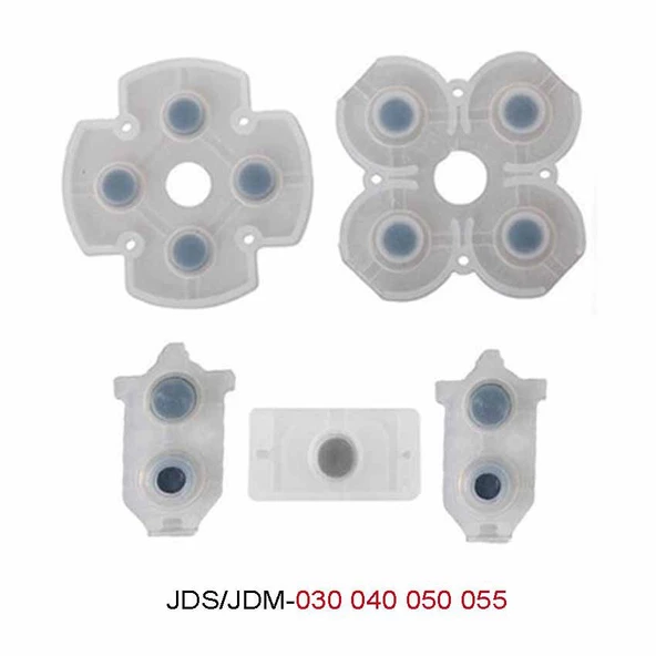 PS4 030 040 050 055 İç Lastik Silikon ve Tornavida Seti Playstation 4 Kol Tamiri Yedek Parça - 3