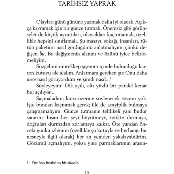 Bulantı JEAN PAUL SARTRE - 4