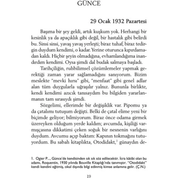 Bulantı JEAN PAUL SARTRE - 8