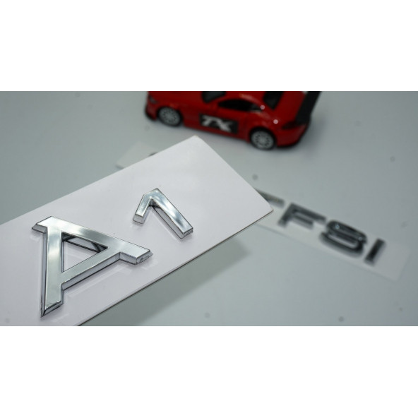 Audi A1 35 TFSi Krom ABS 3M 3D Bagaj Yazı Logo Orjinal Ürün