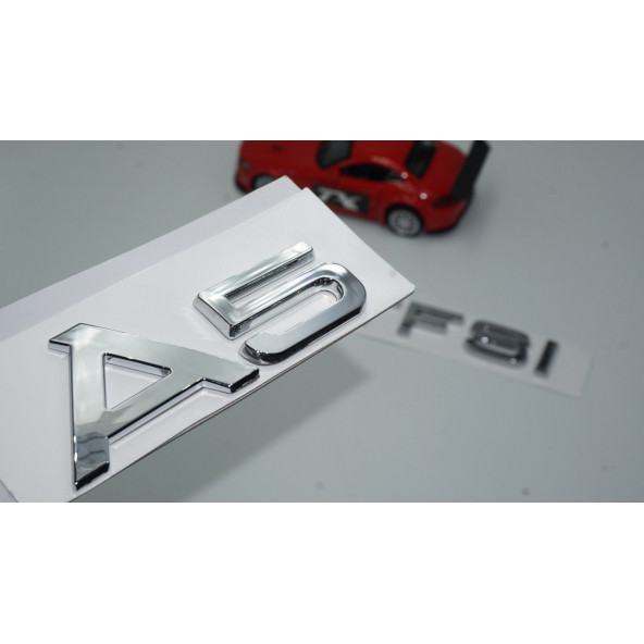 Audi A5 40 TFSi Krom ABS 3M 3D Bagaj Yazı Logo Orjinal Ürün