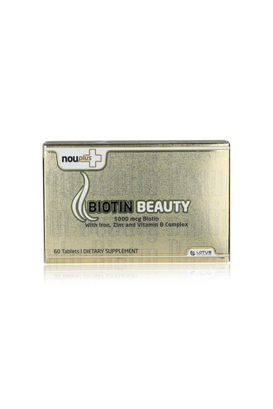 NOUPLUS BİOTİN BEAUTY 5000 MCG 30 TB ürün görseli