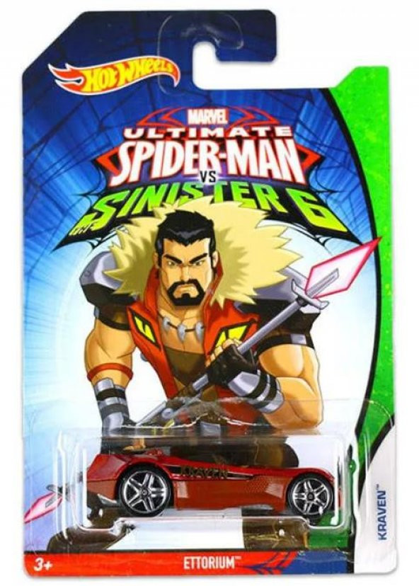 Hot Wheels Marvel Ultimate Spider-Man vs Sinister 6