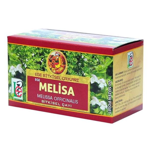 Ege Lokman Bitkisel Çayları Melisa Bitki Çayı 20 Süzen Poşet Çay - 2
