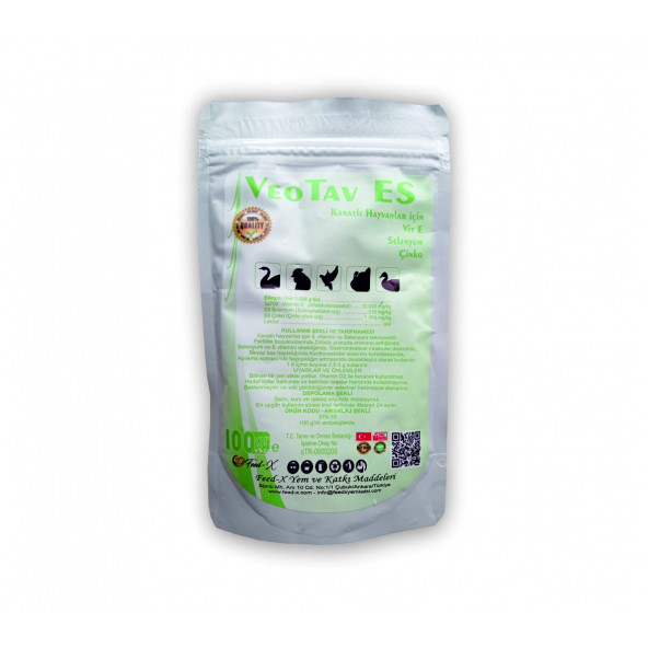Veotav ES 100 Gr Kanatlı Hayvanlar için E Vitamini & Selenyum