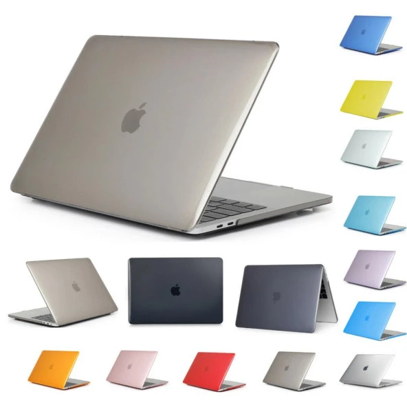 Apple MacBook Pro 13 A2338 A1989 A2159 A2289 Kristal Şeffaf Kılıf