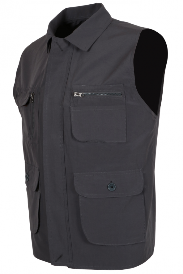 Erkek Keten Yelek Reguler Fit RAR00986 - 3