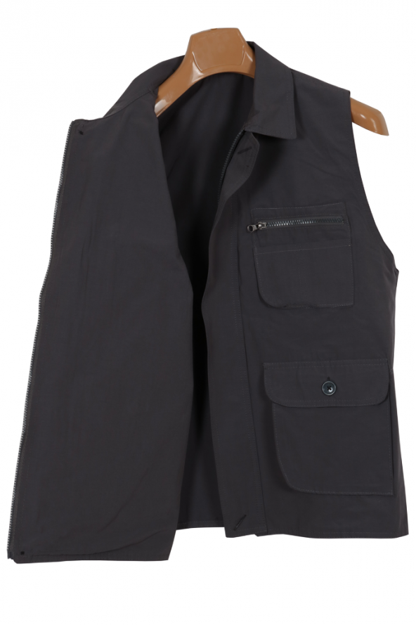 Erkek Keten Yelek Reguler Fit RAR00986 - 4