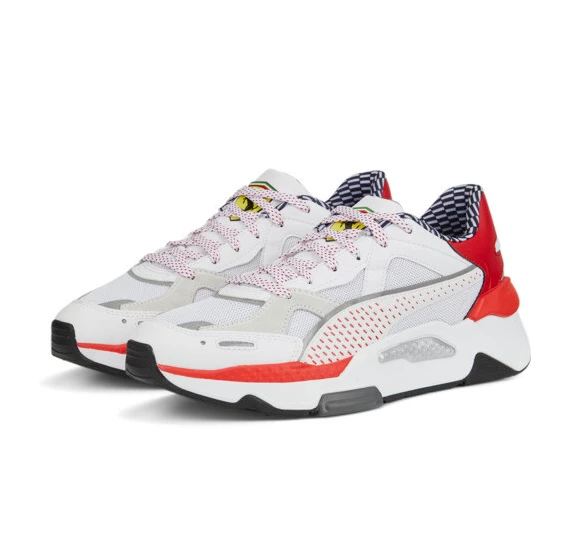 PUMA FERRARİ RS SİMUL8 30735002 BEYAZ ERKEK SPOR AYAKKABI E-39 - 3