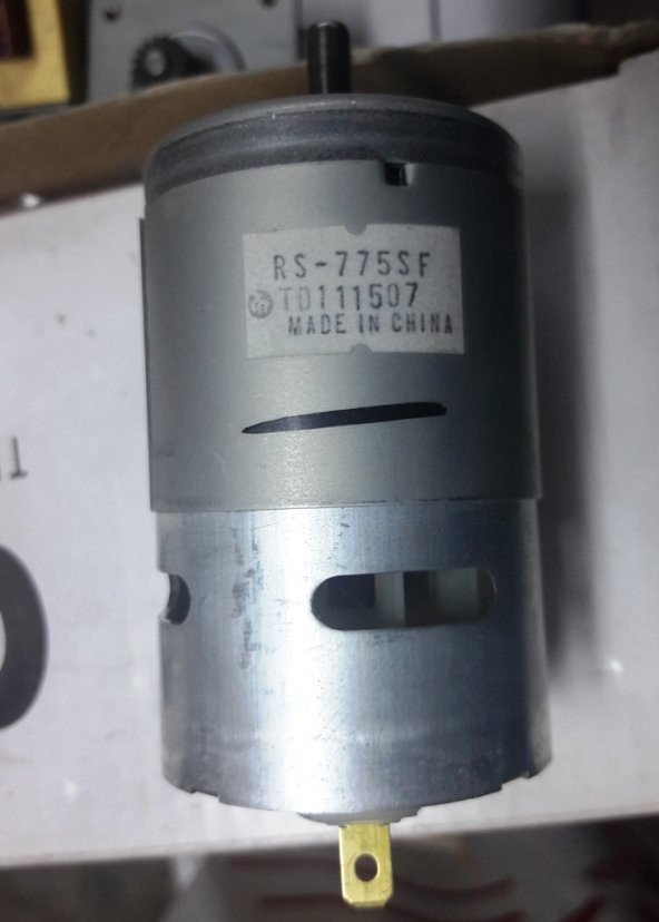 18V Akülü Şarjlı Matkap Motoru RS-775SF - Resim 3