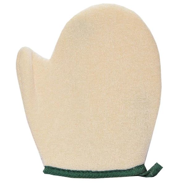 Nascita Sisal Eldiven Lif Kese Doğal Sisal Lifli 18CM x 20CM - 4