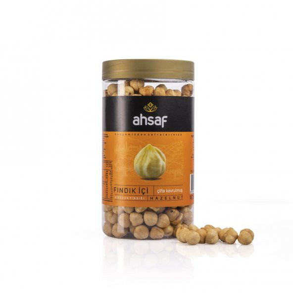 AHSAF İÇ FINDIK KAVRULMUŞ PET KAVANOZ 500 GR - 3