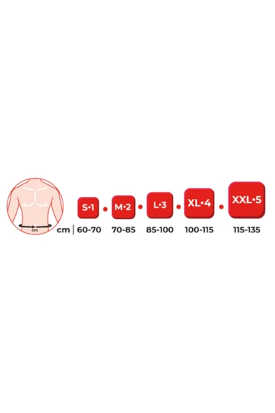 Abdominal Korse Batın Korse Doğum korsesi  (20cm) VARİTEKS 133 - 3