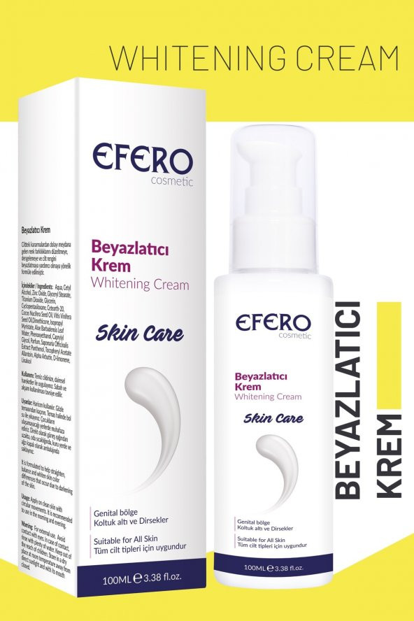 Beyazlatıcı Ve Cilt Tonu Eşitleyici Krem Anti Pigmentation Blemish Whitening Cream 100 Ml - 3