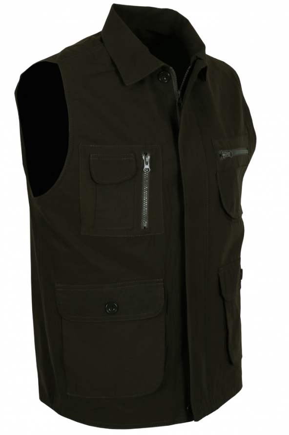 Erkek Keten Yelek Reguler Fit RAR00989 - 2