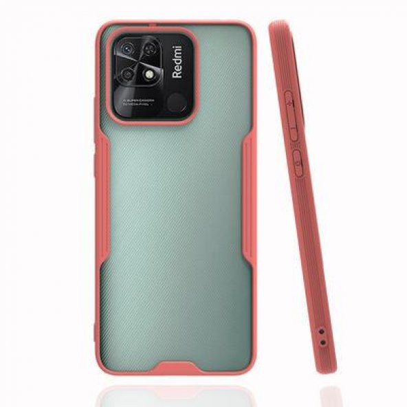 Xiaomi Redmi 12C Kılıf Kamera Korumalı Arkası Şeffaf Silikon - 3