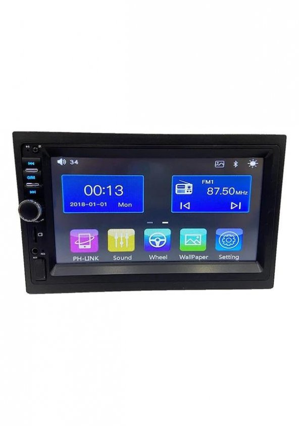 Bawerlink Bw-7150 7 Inc Usb/Sd/Bt Double Dın Oto Teyp Kamera Hediyeli - 3