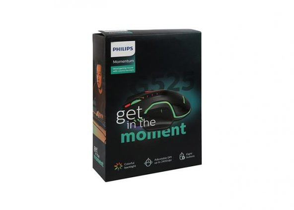 PHILIPS SPK9525 RGB GAMİNG 8 TUŞ OYUNCU MOUSE - 4