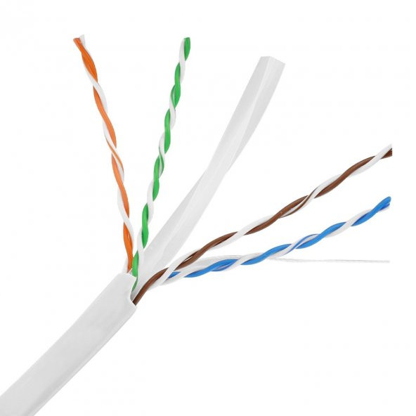 Bawerlink BW-CAT608 305m Gri Utp CAT6 Kablo - 5