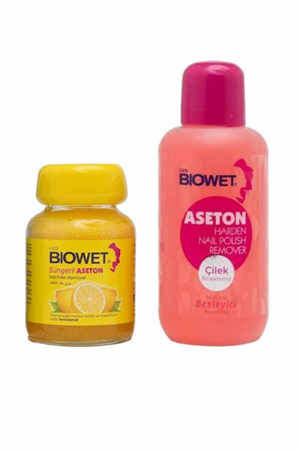 2 li set Süngerli Aseton 75 ml ve  Extra Etkili Aseton 125 ml - 3