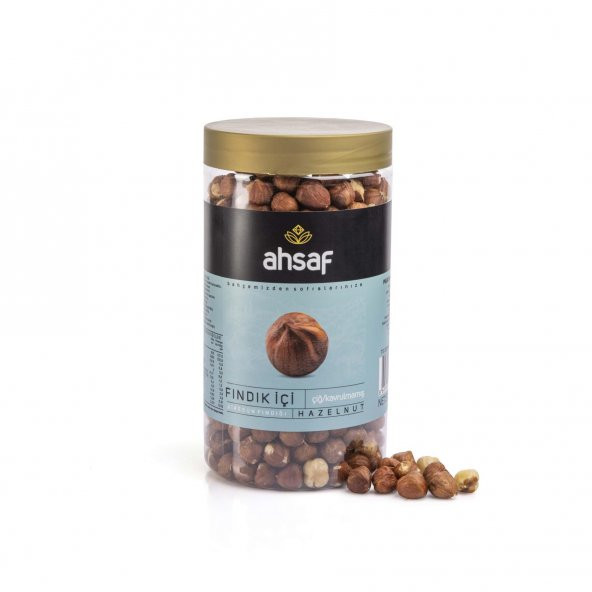 AHSAF İÇ FINDIK ÇİĞ PET KAVANOZ 500 GR - 4