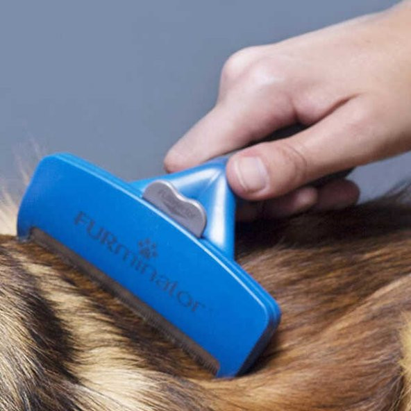 Furminator Uzun Tüylü Köpekler İçin Tarak L - Resim 2