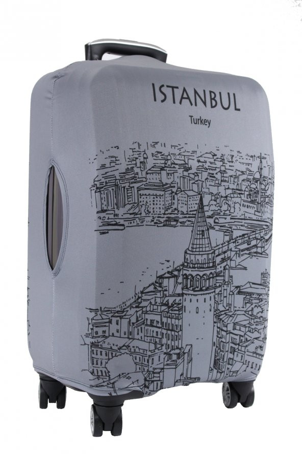 My Saraciye 80 Valiz Kılıfı, Bavul Kılıfı - Galata Karakalem 80 - 2
