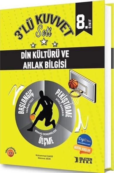 İşleyen Zeka 8. Sınıf T. C. İnkılap Tarihi 3 lü Kuvvet Serisi Seti