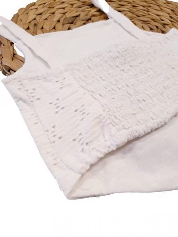 Fistolu Kız Çocuk Crop - 6