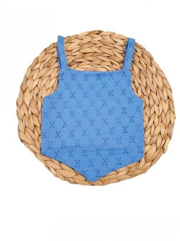 Fistolu Kız Çocuk Crop - 7