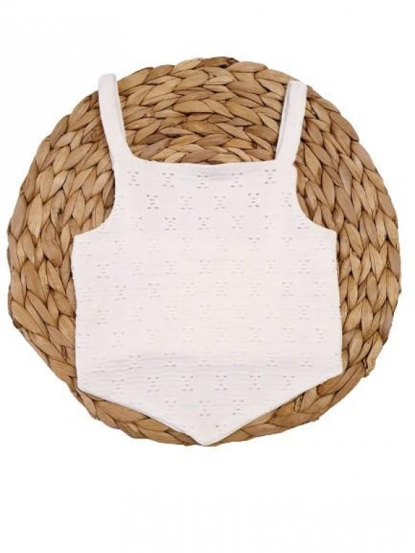 Fistolu Kız Çocuk Crop - 3