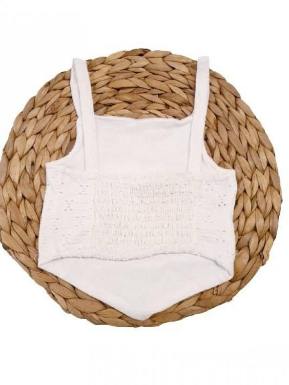 Fistolu Kız Çocuk Crop - 4