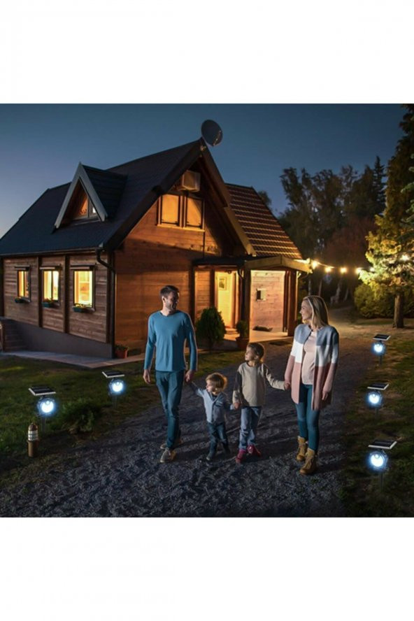Hareket Sensörlü 26 Led Solar Bahçe Lambası - 2