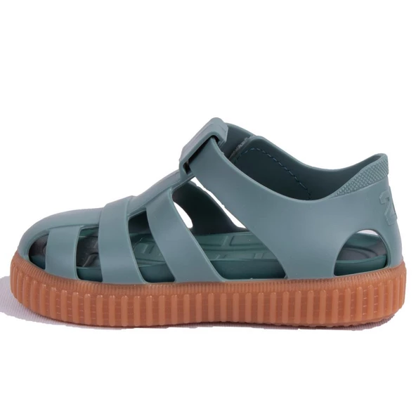 Igor S10291 Nıco Caramelo Yeşil Ortopedik Günlük Erkek Çocuk Sandalet - Resim 3