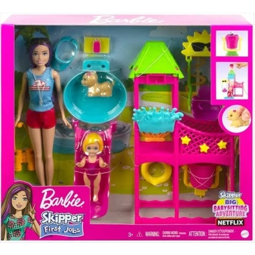 Barbie Skipper Su Parkı Eğlencesi HKD80 Lisanslı Ürün - 6