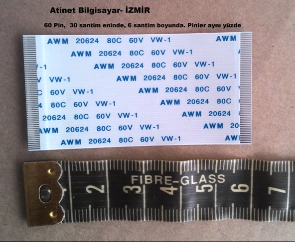 Arçelik A50-LEL-2B Tv  Avm Flex  Kablosu  60 Pin 60-0.5-6A