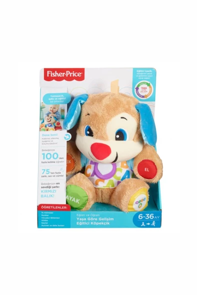 Fisher Price LnL Yaşa Göre Gelişim Eğitici Köpekçik (Türkçe)