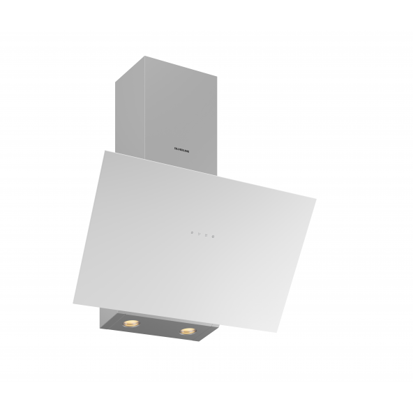 Silverline 3481 Flam Beyaz Cam Davlumbaz 60 Cm - 2