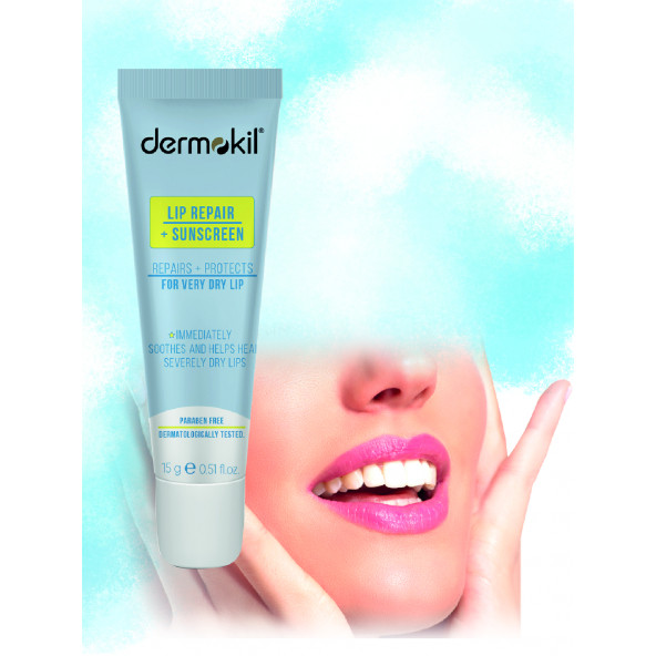 DERMOKİL REPAIR & SUNSCREEN LIP BALM 15 ml - 4