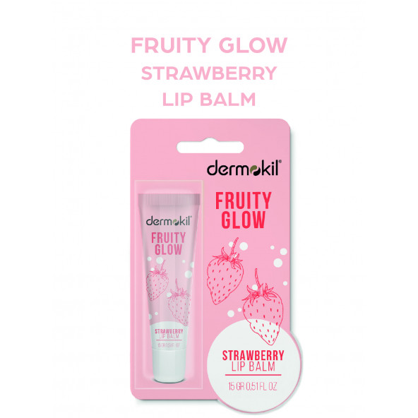 DERMOKİL FRUITY GLOW CILEK LIP BALM 15 ML - 2