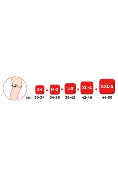 Çapraz Bantlı Ligament Dizlik  VARİTEKS 834 - 2