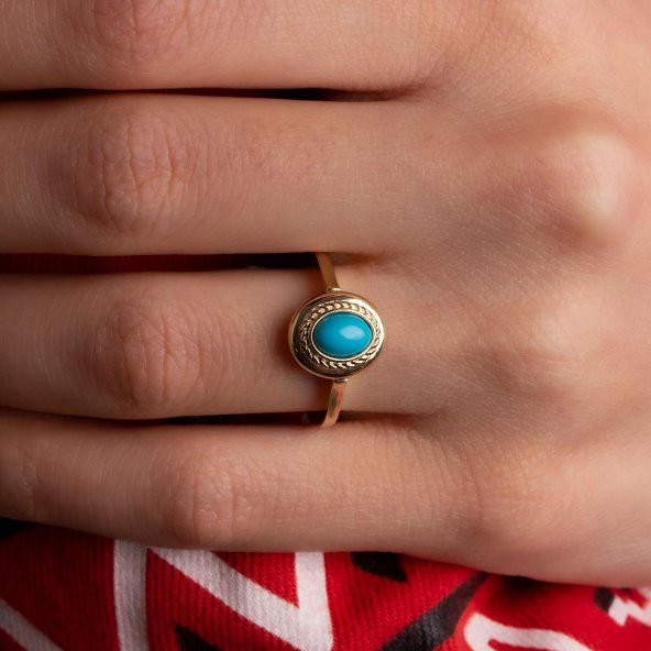 Altın Taşlı Yüzük - Resim 2