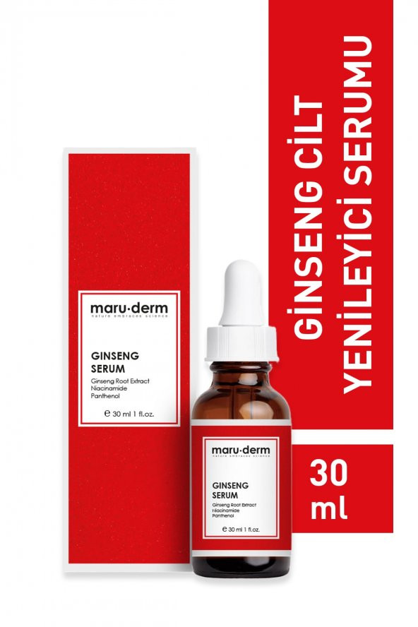 Ginseng Cilt Yenileyici Serum 30 ml