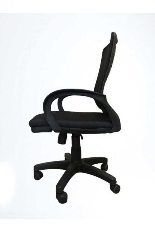 I Office Furniture & Desing Siyah Fileli Büro Şef Sekreter Çalışma Koltuğu Bilgisayar Sandalyesi 001 - 2