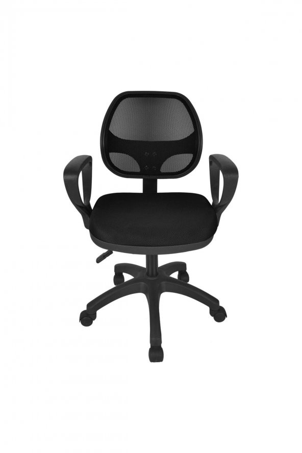 Fileli Öğrenci Çalışma Sandalyesi Büro Ofis Sandalyesi Döner Koltuk