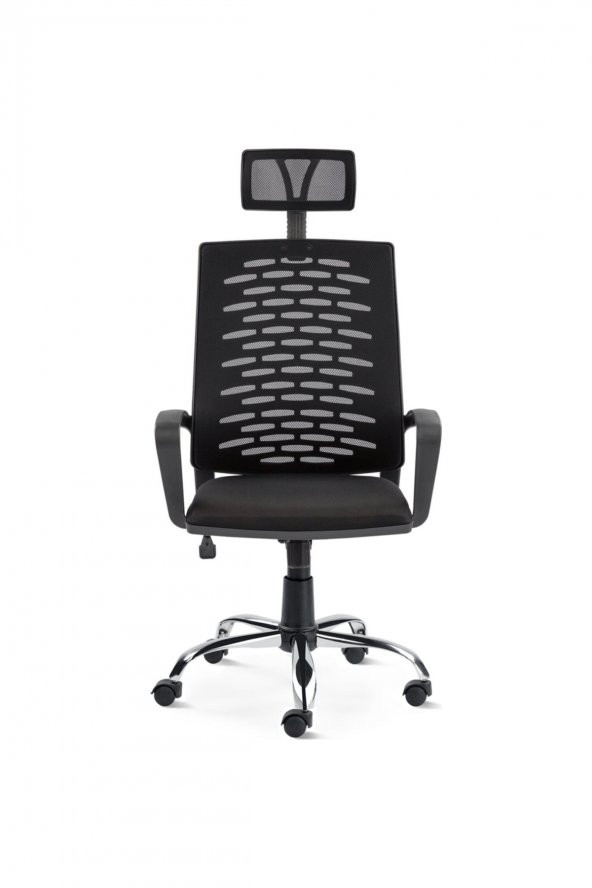 Ev Ve Ofis Çalışma Sandalyesi Bilgisayar Koltuğu - Siyah - 2
