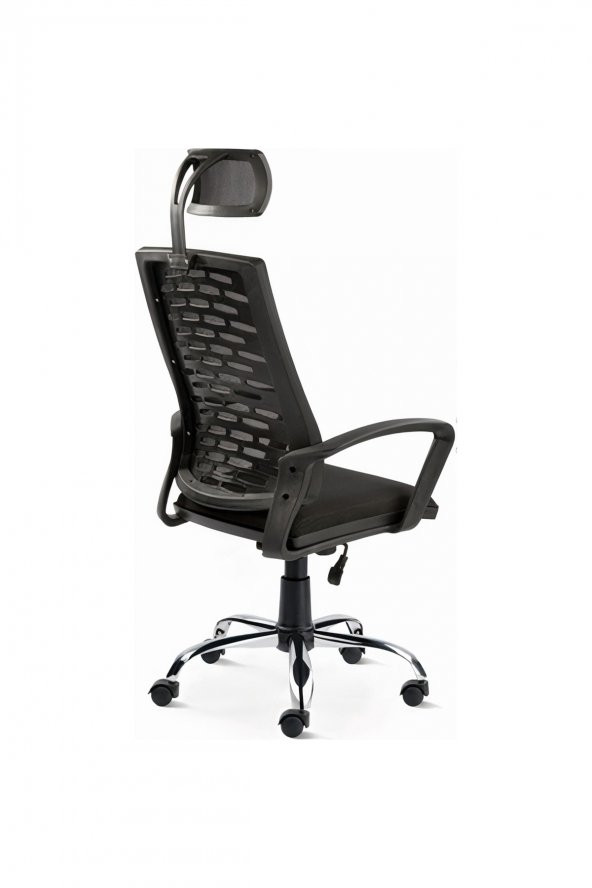 Ev Ve Ofis Çalışma Sandalyesi Bilgisayar Koltuğu - Siyah - 3