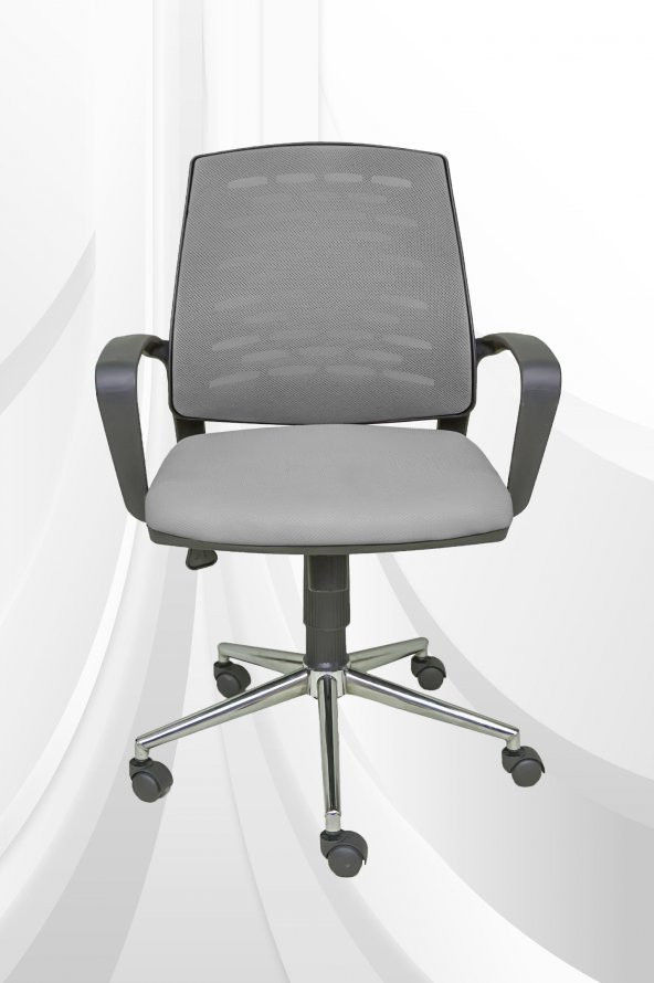 Porziyon Savina  Yönetici Koltuğu  Ofis Çalışma Koltuğu - Sandalyesi  (Krom Ayak) - 2